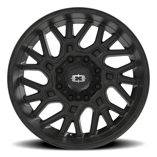 Vision 404 20x9 +12 8x165.1mm 125.2mm Satin Black