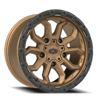 Vision 405 17x9 +12 5x139.7mm 108mm Satin Bronze
