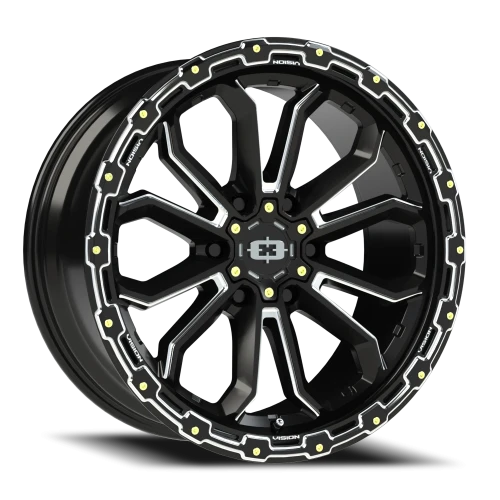 Vision 405 20x9 +0 6x139.7mm 78.1mm Gloss Black Milled Spoke