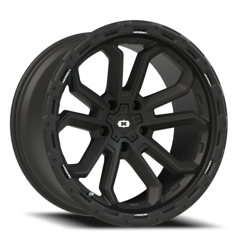 Vision 405 20x10 -25 5x127mm 78.1mm Satin Black