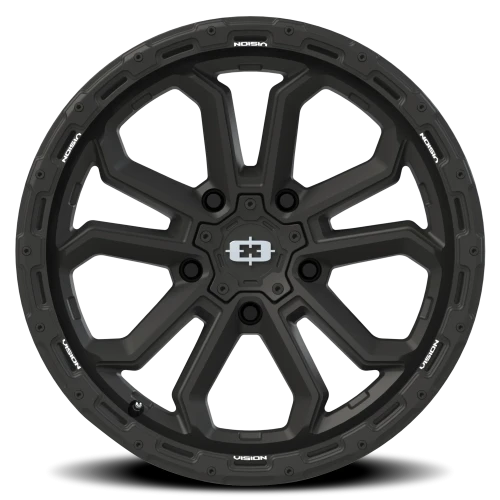 Vision 405 20x9 -12 5x139.7mm 108mm Satin Black