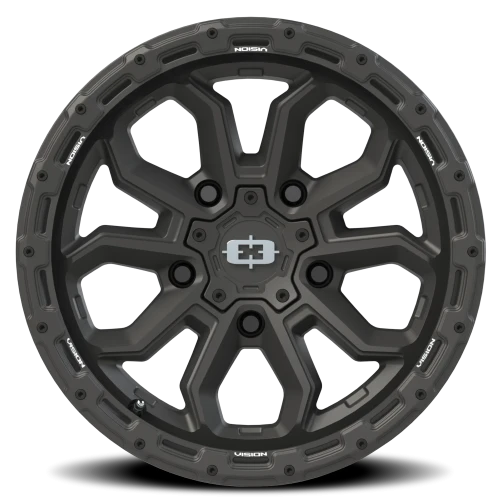 Vision 405 17x9 +12 5x114.3mm 83mm Satin Black