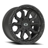Vision 405 17x9 +12 5x139.7mm 108mm Satin Black