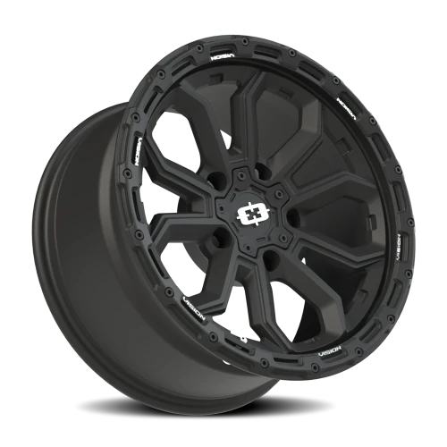 Vision 405 18x9 +12 5x127mm 78.1mm Satin Black