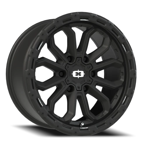 Vision 405 18x9 -12 6x139.7mm 106.2mm Satin Black