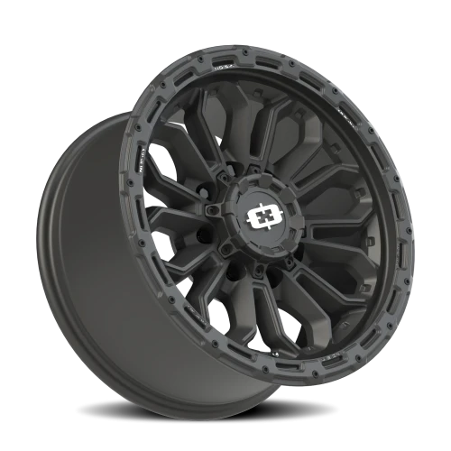 Vision 405 18x9 +12 8x180mm 124.2mm Satin Black