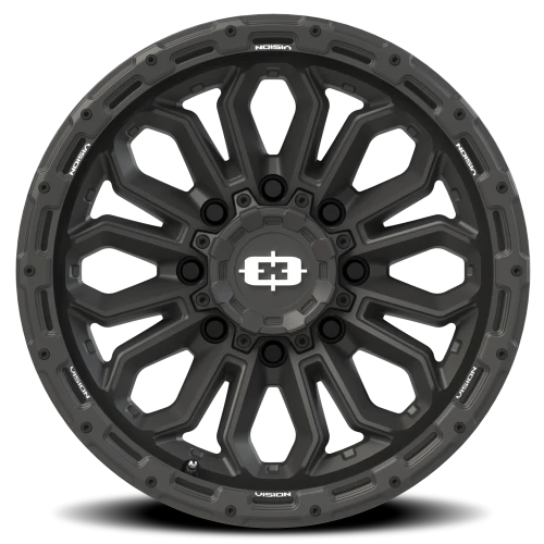Vision 405 18x9 +12 8x180mm 124.2mm Satin Black