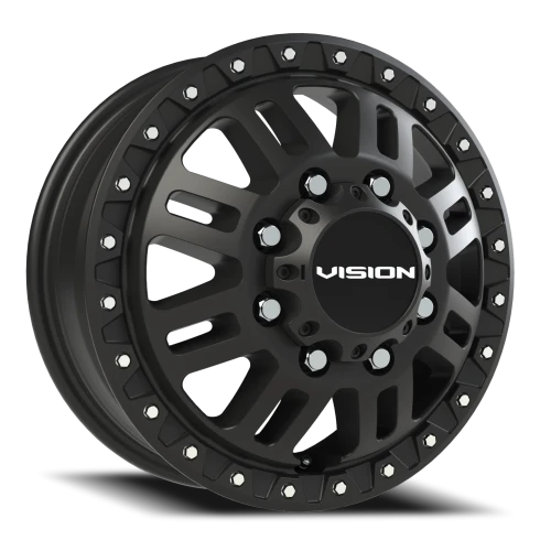 Vision 408 16x6 +115 8x170mm 125.2mm Satin Black