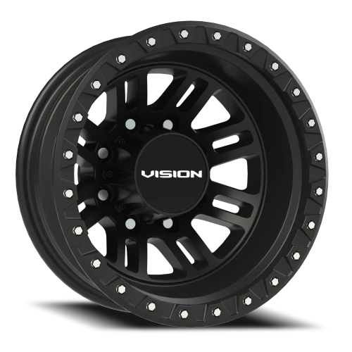 Vision 408 16x6 -137 8x165.1mm 125.2mm Satin Black