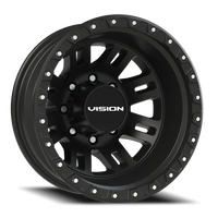 Vision 408 17x6.5 -143 8x200mm 142.1mm Satin Black