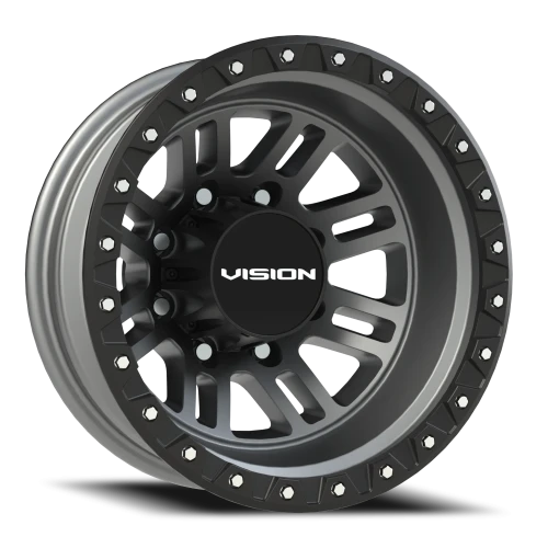 Vision 408 16x6 -137 8x170mm 125.2mm Satin Grey