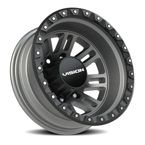 Vision 408 16x6 -137 8x170mm 125.2mm Satin Grey
