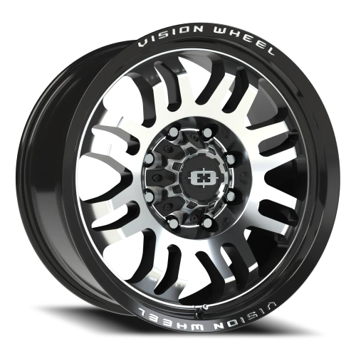 Vision 409 20x9.5 +12 8x170mm 125.1mm Gloss Black Machined Face