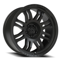 Vision 409 20x9.5 -18 5x127mm 78.1mm Satin Black