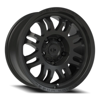 Vision 409 17x8.5 +0 5x150mm 110mm Satin Black