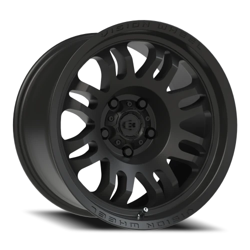 Vision 409 17x9.5 -18 5x127mm 78.1mm Satin Black