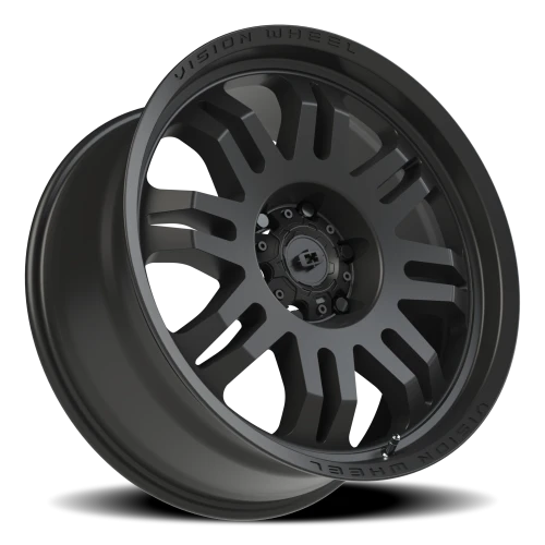 Vision 409 20x9 +12 6x135mm 87.1mm Satin Black