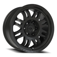 Vision 409 17x8.5 +0 6x139.7mm 110mm Satin Black
