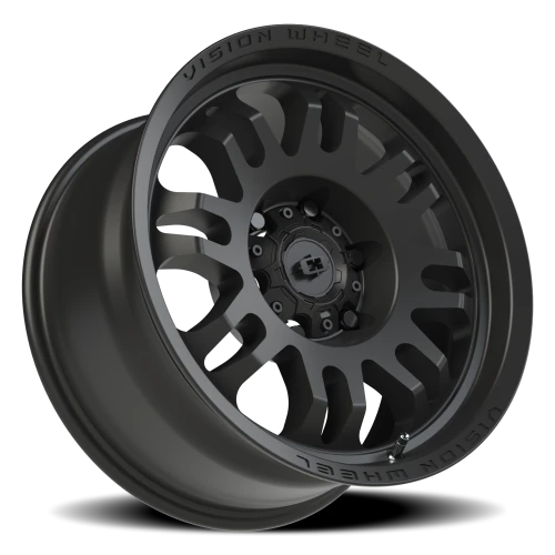 Vision 409 17x8.5 +0 6x139.7mm 110mm Satin Black