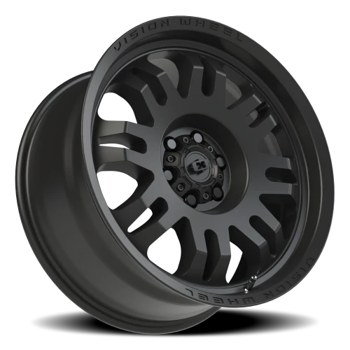 Vision 409 18x8.5 +0 6x114.3mm 71.5mm Satin Black