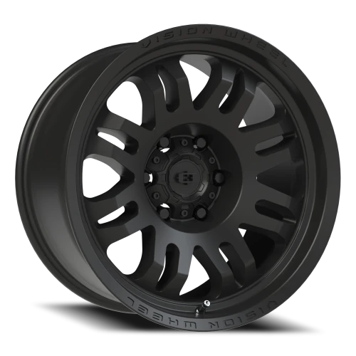 Vision 409 18x9.5 -18 6x139.7mm 110mm Satin Black