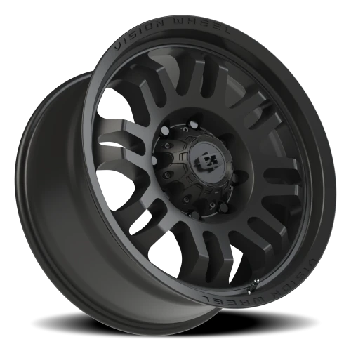 Vision 409 20x9.5 +12 8x180mm 124.1mm Satin Black