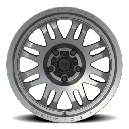 Vision 409 17x9.5 -18 5x127mm 78.1mm Satin Grey