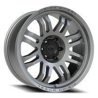 Vision 409 20x9.5 -18 6x139.7mm 110mm Satin Grey