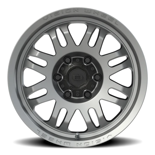 Vision 409 17x8.5 +0 6x139.7mm 110mm Satin Grey