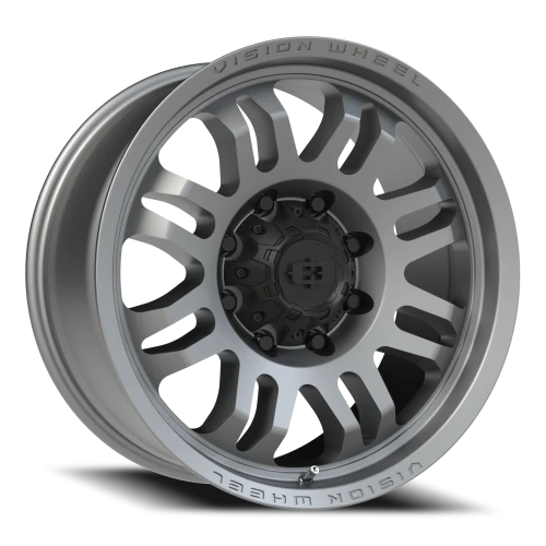 Vision 409 20x9.5 +12 8x165.1mm 125.1mm Satin Grey