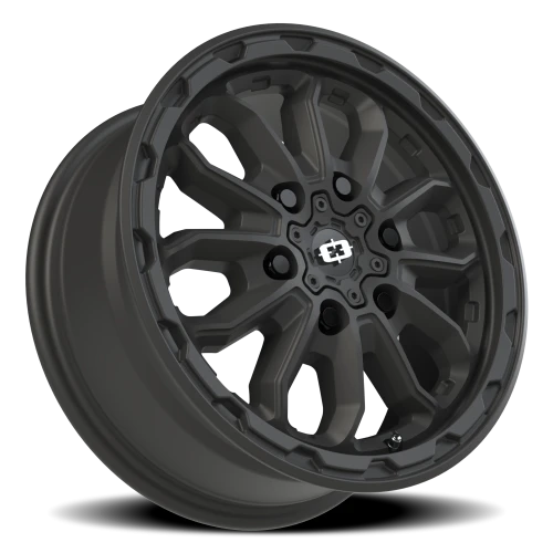 Vision 410 16x6.5 +45 6x130mm 84mm Satin Black
