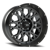 Vision 412 20x10 -25 5x127mm 78.1mm Anthracite Satin Black Lip