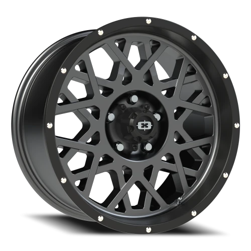 Vision 412 18x9 -12 5x127mm 78.1mm Anthracite Satin Black Lip