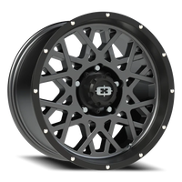 Vision 412 18x9 +12 5x139.7mm 108mm Anthracite Satin Black Lip