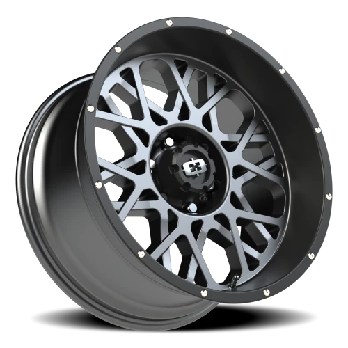 Vision 412 20x10 -25 6x135mm 87.1mm Anthracite Satin Black Lip