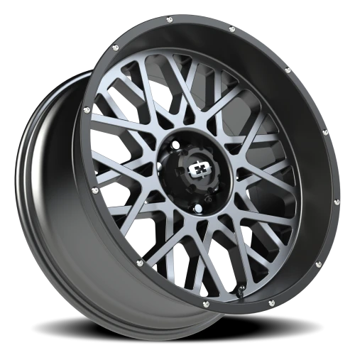 Vision 412 22x10 -19 6x135mm 87.1mm Anthracite Satin Black Lip