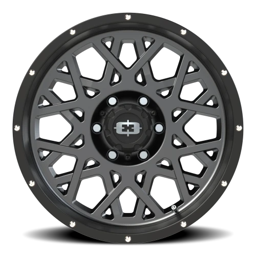 Vision 412 18x9 +12 6x135mm 87.1mm Anthracite Satin Black Lip