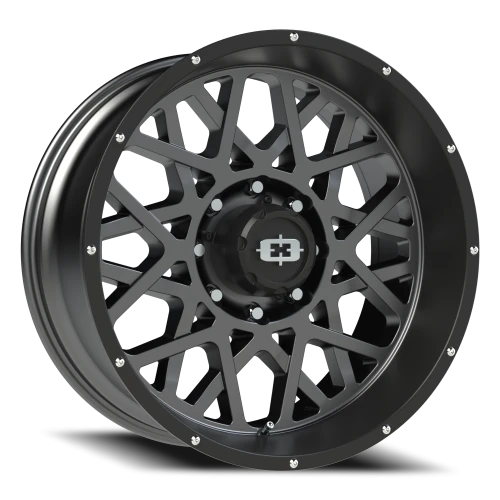 Vision 412 22x10 -19 8x165.1mm 125.2mm Anthracite Satin Black Lip