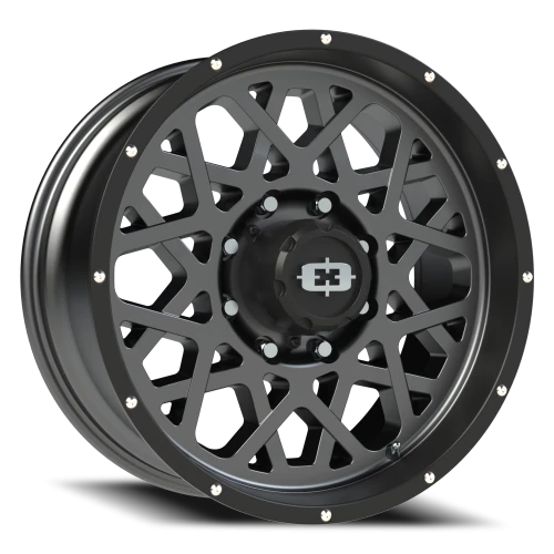 Vision 412 20x9 +12 8x180mm 124.2mm Anthracite Satin Black Lip