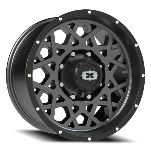 Vision 412 18x9 +12 8x170mm 125.2mm Anthracite Satin Black Lip
