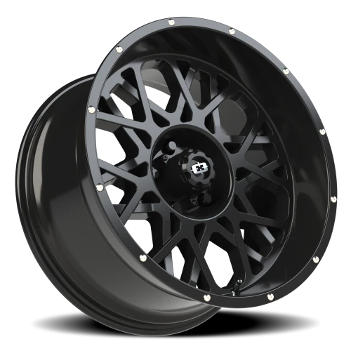 Vision 412 20x10 -25 5x127mm 78.1mm Gloss Black