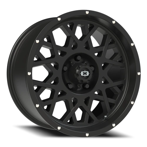 Vision 412 18x9 -12 5x127mm 78.1mm Satin Black