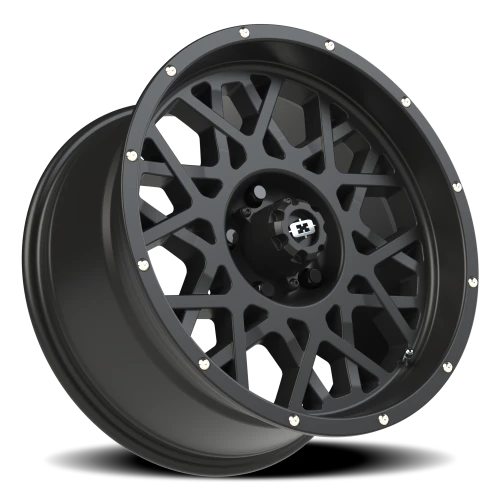 Vision 412 18x9 -12 5x127mm 78.1mm Satin Black