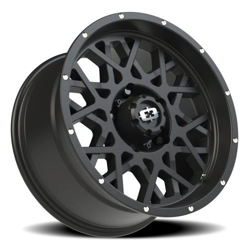 Vision 412 18x9 +12 5x139.7mm 108mm Satin Black
