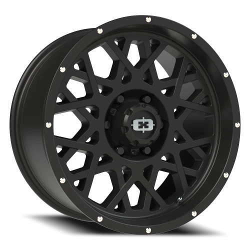 Vision 412 18x9 +12 6x135mm 87.1mm Satin Black