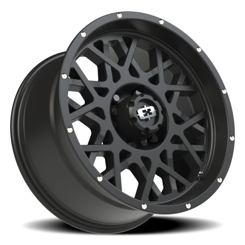 Vision 412 18x9 +12 6x139.7mm 106.2mm Satin Black