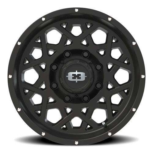 Vision 412 18x9 +12 8x180mm 124.2mm Satin Black