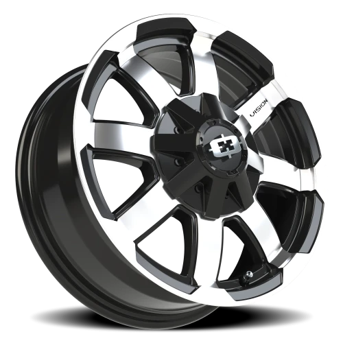 Vision 413 16x6.5 +45 5x130mm 84mm Gloss Black Machined Face