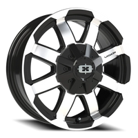 Vision 413 16x6.5 +45 6x130mm 84mm Gloss Black Machined Face