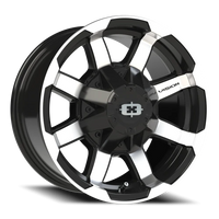 Vision 413 16x8 +0 8x170mm 125.2mm Gloss Black Machined Face